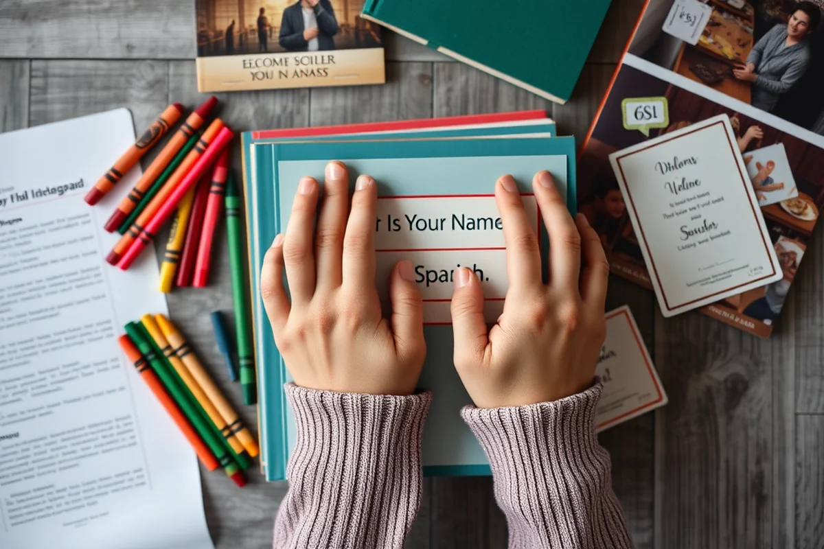 how is your name in spanish — How Is Your Name In Spanish (the finished result)