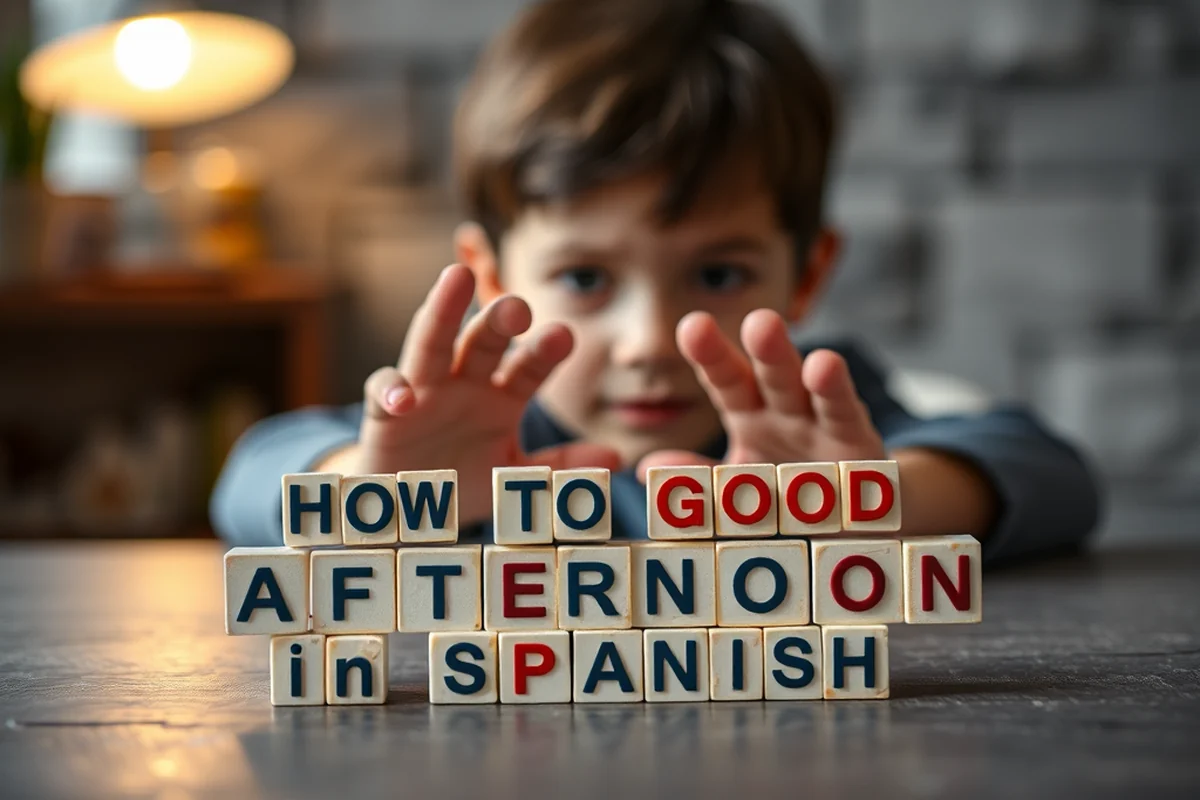 how to good afternoon in spanish β How To Good Afternoon In Spanish (step by step)