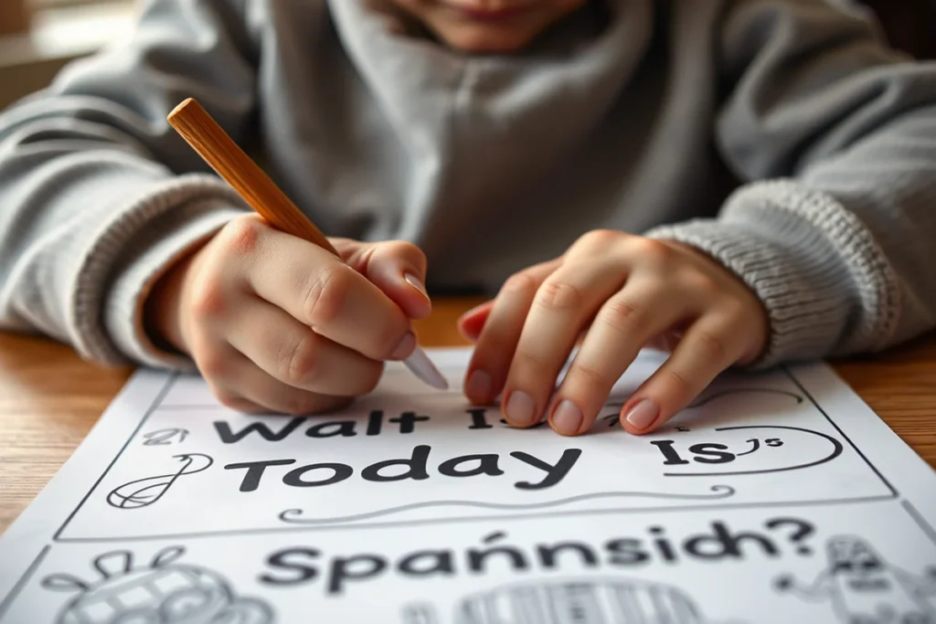 What Is Today Is In Spanish